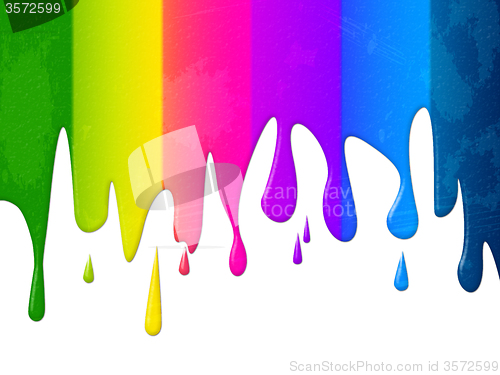 Image of Copyspace Color Represents Paint Colors And Colorful