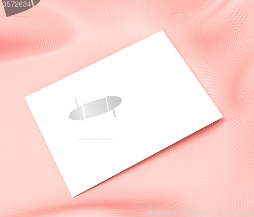 Image of Gift Card Shows Empty Space And Celebration