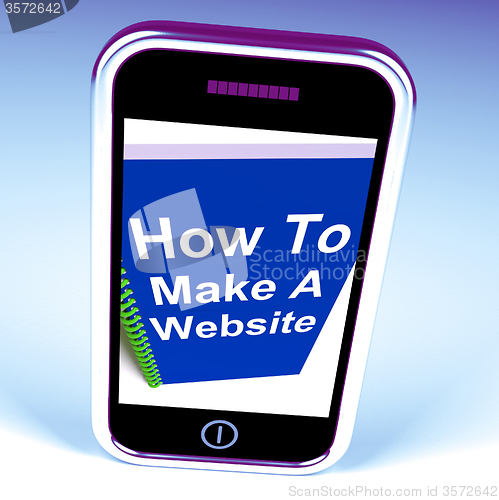 Image of How to Make a Website on Phone Shows Online Strategy