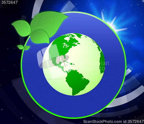 Image of Eco Friendly Indicates Go Green And Earth