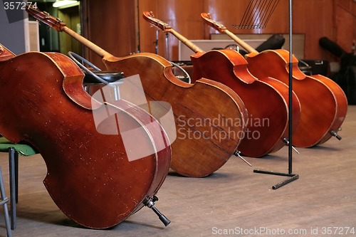 Image of Vintage bass viols