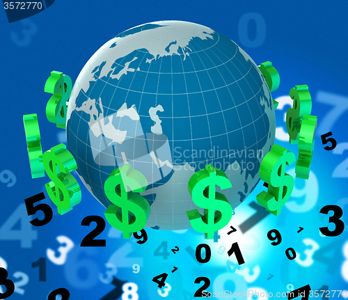 Image of Dollars Forex Means United States And Broker