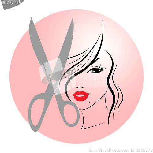 Image of Woman Hair Represents Hairstyle Adult And Lady
