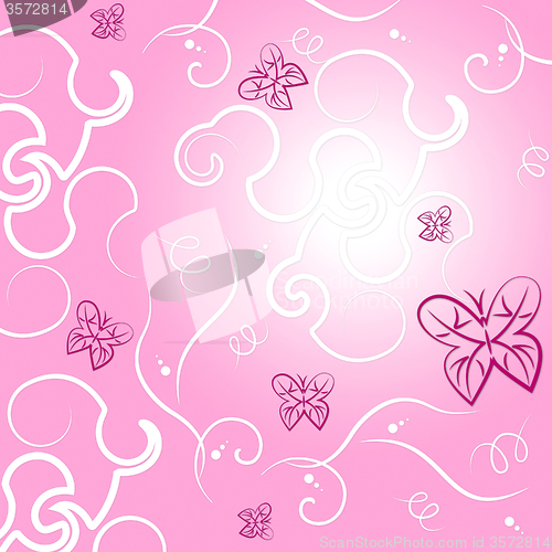 Image of Nature Pink Means Backgrounds Design And Outdoors