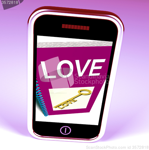 Image of Love Phone Shows Key to Affectionate Feelings