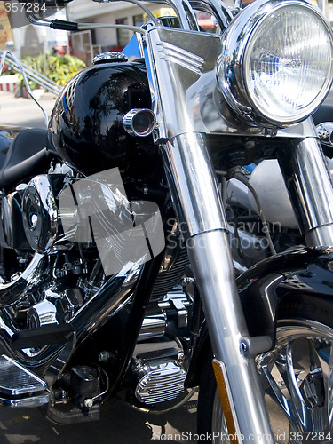 Image of Front of motorcycle