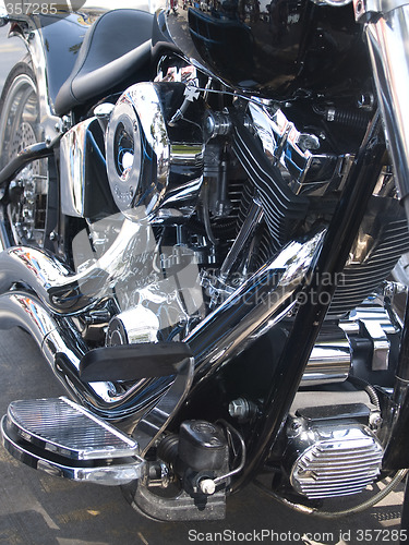 Image of Engine of motorcycle