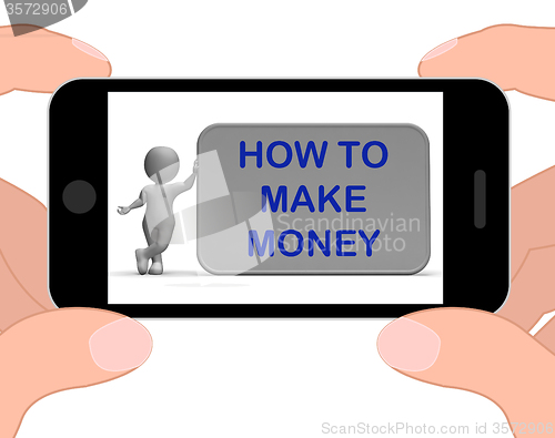 Image of How To Make Money Phone Means Prosper And Generate Income