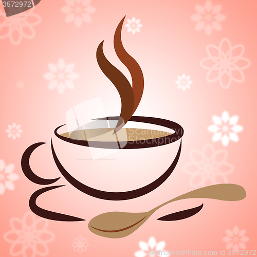 Image of Restaurant Beverage Shows Best Coffee And Beverages