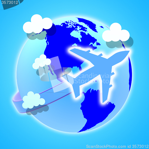 Image of Flights Global Means Travel Guide And Worldly