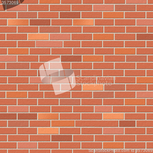 Image of Brick Wall Means Empty Space And Backgrounds