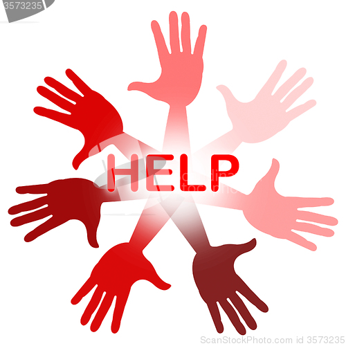 Image of Hands Help Represents Question Human And Solution