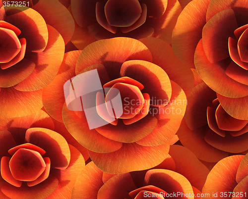 Image of Background Roses Means Design Romantic And Valentine