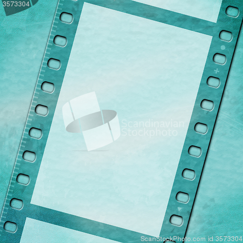 Image of Copyspace Filmstrip Means Photographic Blank And Border
