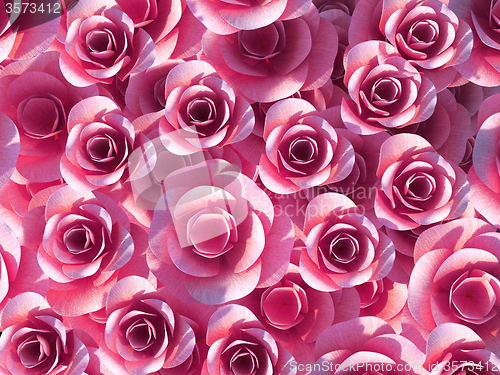 Image of Background Roses Shows Template Romance And Bloom