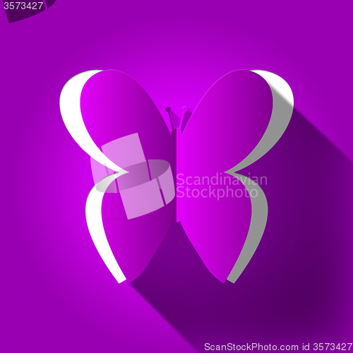 Image of Butterflies Nature Represents Creature Tree And Countryside