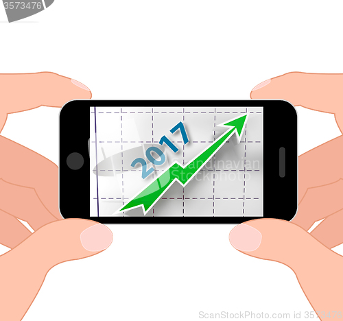 Image of Graph 2017 Displays Future Earnings And Profits