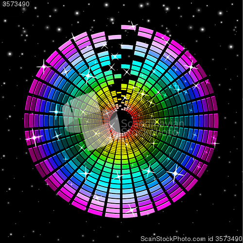 Image of Cd Space Means Compact Disc And Cd-Rw