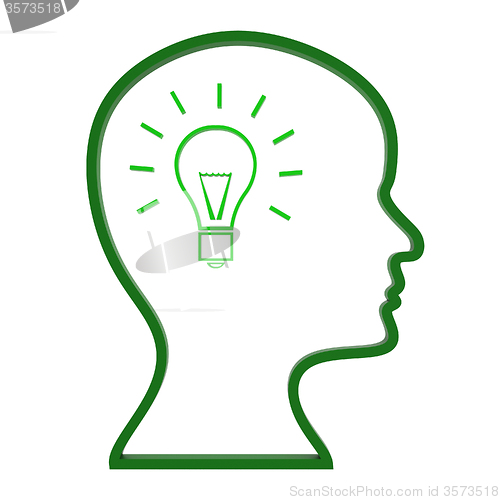 Image of Think Ideas Indicates Innovations Consider And Creativity