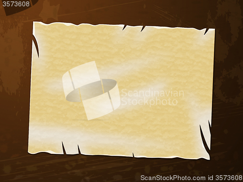 Image of Parchment Copyspace Represents Old Fashioned And Ancient