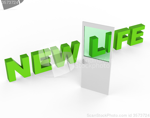 Image of New Life Shows Start Again And Door