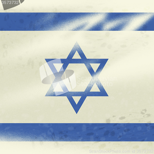 Image of Israel Flag Represents Country Jew And Patriotism