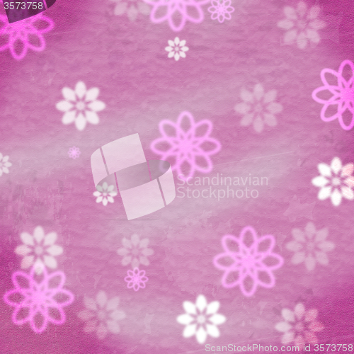 Image of Background Floral Shows Florist Flower And Backgrounds