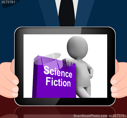 Image of Science Fiction Book And Character Displays SciFi Books