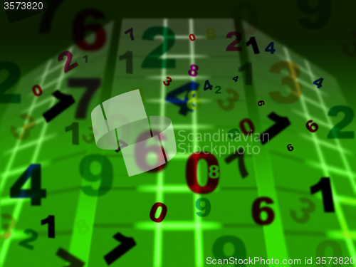 Image of Tech Maths Shows Numbers Training And Learning
