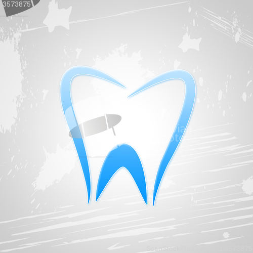 Image of Tooth Icon Means Cavity Dentistry And Care