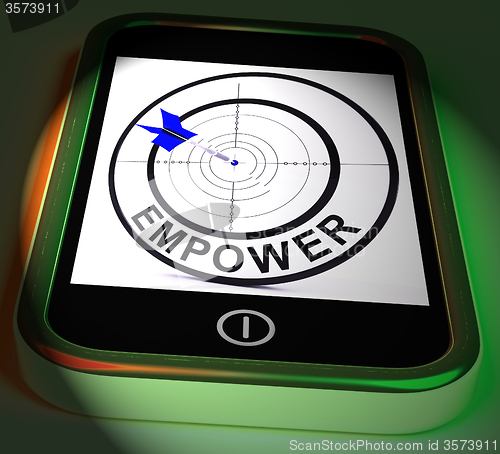 Image of Empower Smartphone Displays Provide Tools And Encouragement