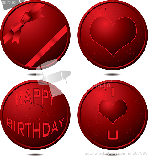 Image of birthday button