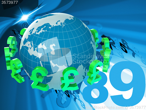 Image of Pounds Forex Represents Foreign Currency And Fx