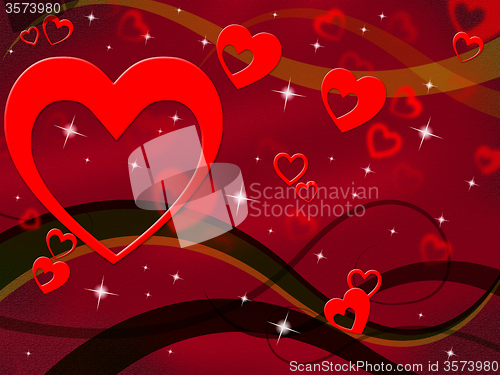 Image of Background Red Means Valentine\'s Day And Backdrop