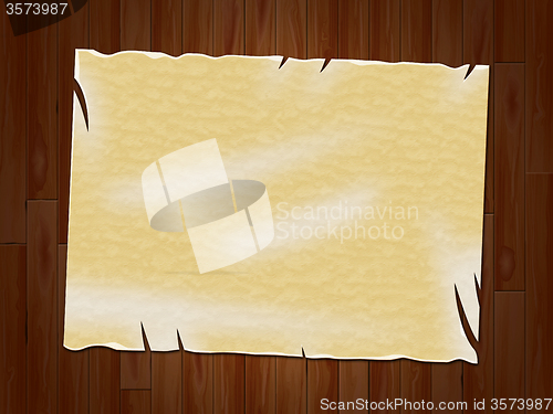 Image of Copyspace Parchment Means Old Fashioned And Copy-Space