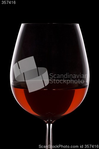 Image of Red wine glass