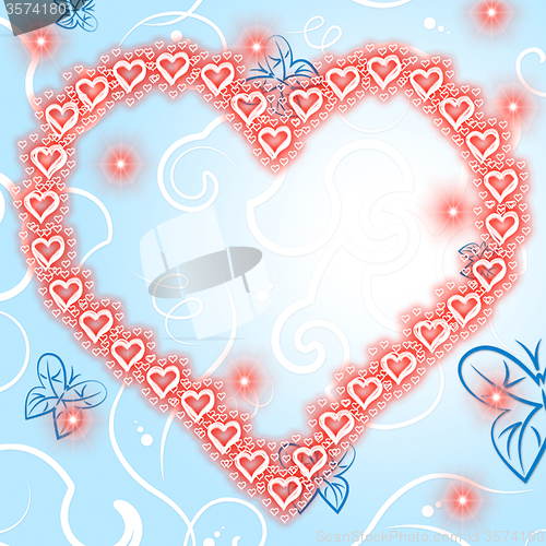 Image of Background Copyspace Indicates Valentine Day And Affection