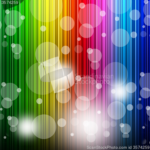 Image of Color Bokeh Shows Colors Multicoloured And Backgrounds