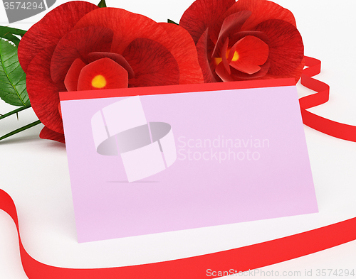 Image of Gift Card Indicates Find Love And Affection