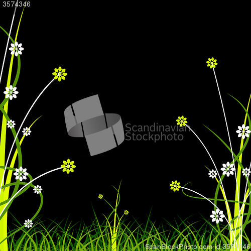 Image of Copyspace Background Indicates Flora Blank And Abstract