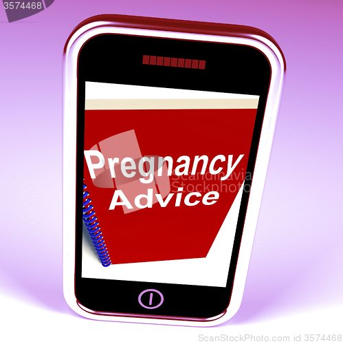 Image of Pregnancy Advice Phone Gives Strategy for Mother and Baby