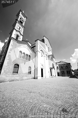 Image of  exterior old architecture in italy europe milan religion       