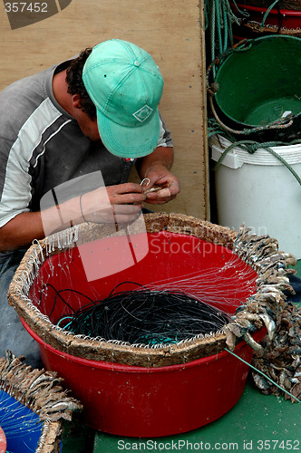 Image of professional fisherman