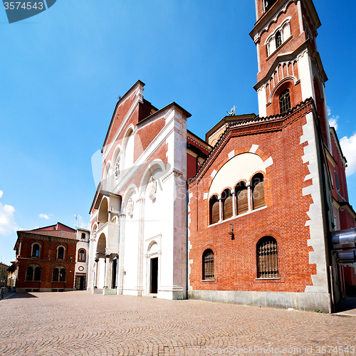 Image of  exterior old architecture in italy europe milan religion       