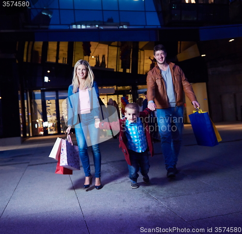 Image of Group Of Friends Enjoying Shopping