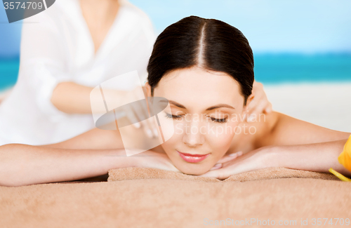 Image of woman in spa