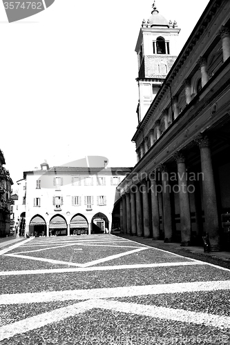 Image of  culture old architecture in italy europe milan religion       a