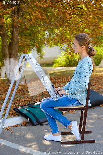 Image of Young artist