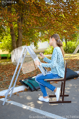 Image of Young artist