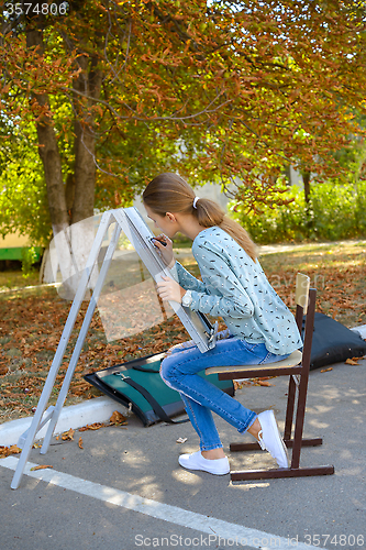Image of Young artist
